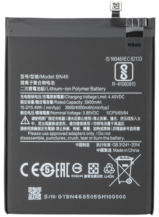 Batteri til Xiaomi Redmi Note 8T / Note 8 / 7, BN46