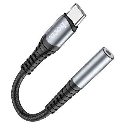 USB-C til 3,5 mm lydadapter HOCO LS33, grå