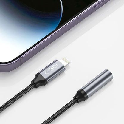 Audioadapter Lightning - 3,5 mm Tech-Protect Ultraboost, Sort