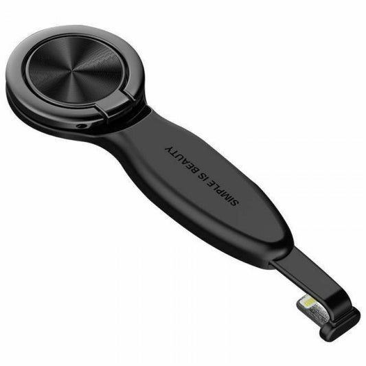 Audioadapter Lightning - 2 x Lightning XO Design NB133, Sort