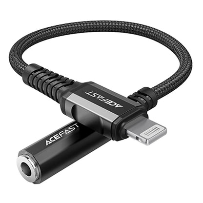 Audioadapter Lightning - 3,5 mm Acefast C1-05, Sort