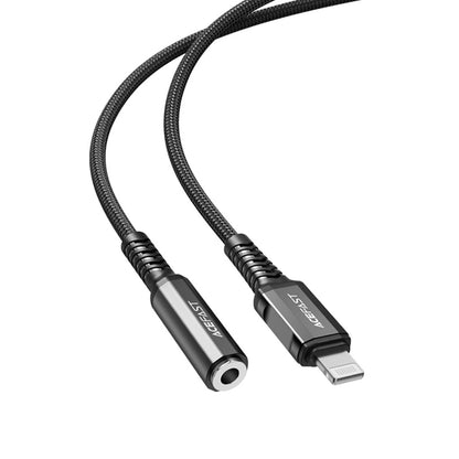 Audioadapter Lightning - 3,5 mm Acefast C1-05, Sort