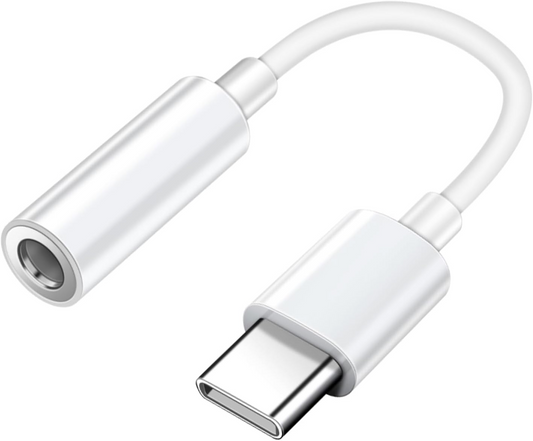 Audioadapter USB-C - 3,5 mm Mobeen by Samsung, Hvid GP-TGU023AEAWW