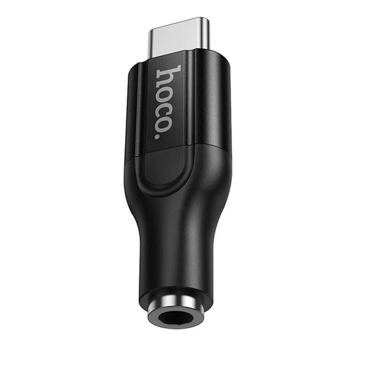 USB-C til 3,5 mm lydadapter HOCO UPA35, sort