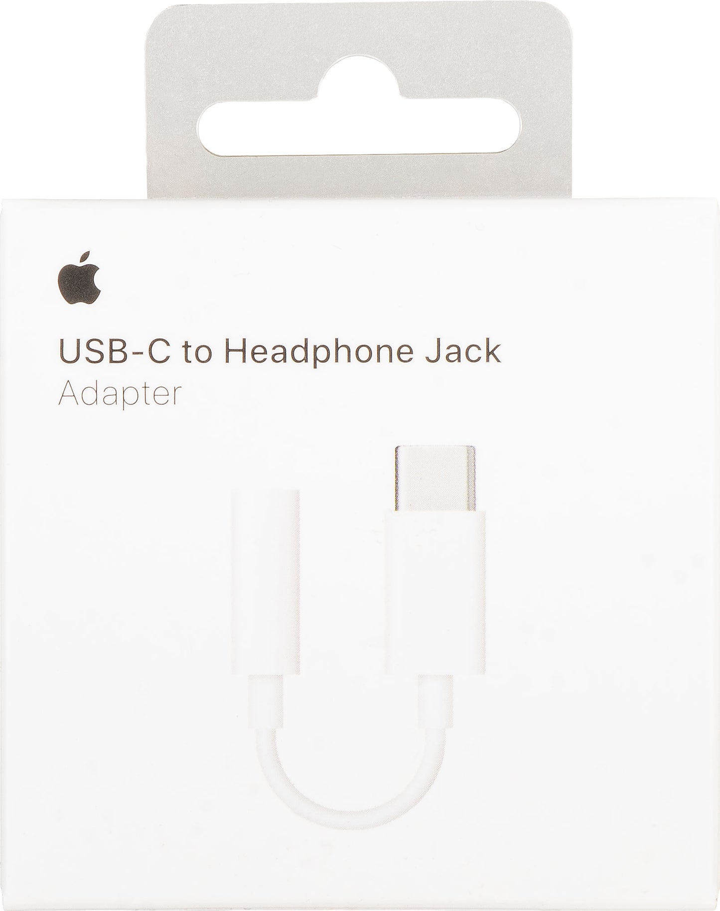 Audioadapter USB-C - 3,5 mm Apple, Hvid MU7E2AM/A