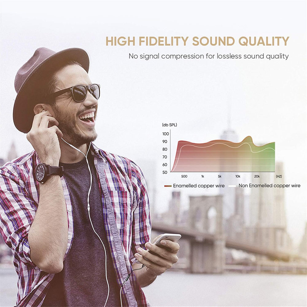 Audioadapter USB-C - 3,5 mm UGREEN AV142, Sort