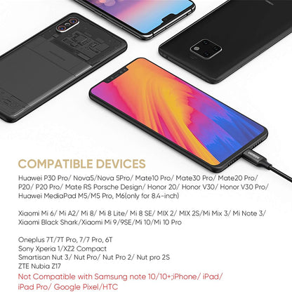 Audioadapter USB-C - 3,5 mm UGREEN AV142, Sort