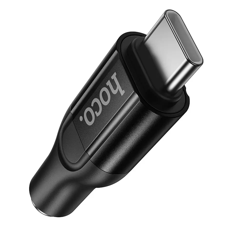 USB-C til 3,5 mm lydadapter HOCO UPA35, sort