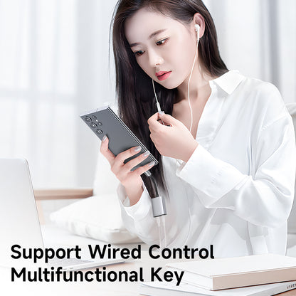 Audioadapter USB-C - USB-C / 3,5 mm McDodo CA-5050 Wales, Grå