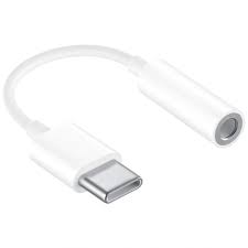 Audioadapter USB-C - 3,5 mm Apple, Hvid MU7E2ZM/A