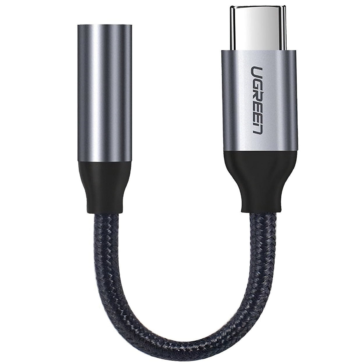 Audioadapter USB-C - 3,5 mm UGREEN AV142, Grå