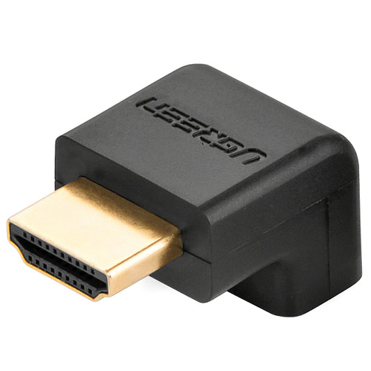 Videoadapter UGREEN HD112 Down Angle, HDMI - HDMI, 4K, Sort