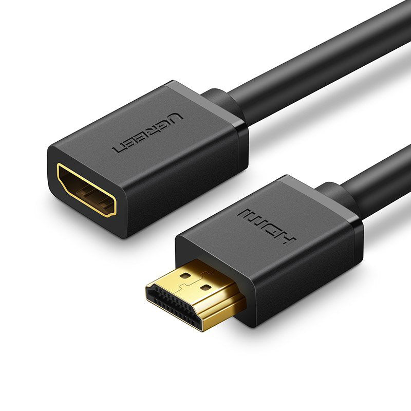 UGREEN HD107 forlænger videokabel, HDMI - HDMI, 4K, 2m, Sort
