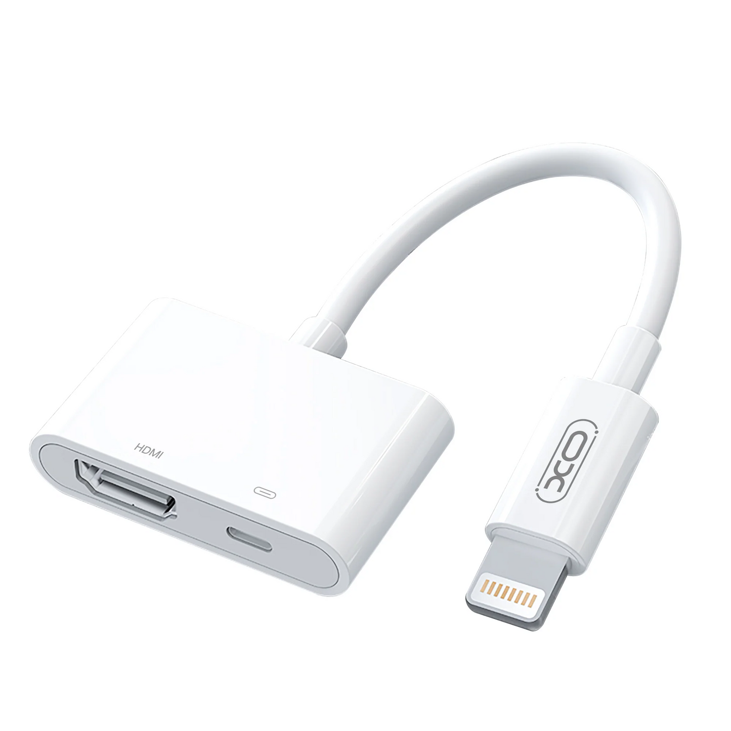 Audio- og videoadapter Lightning - HDMI / Lightning XO Design HUB005, Hvid