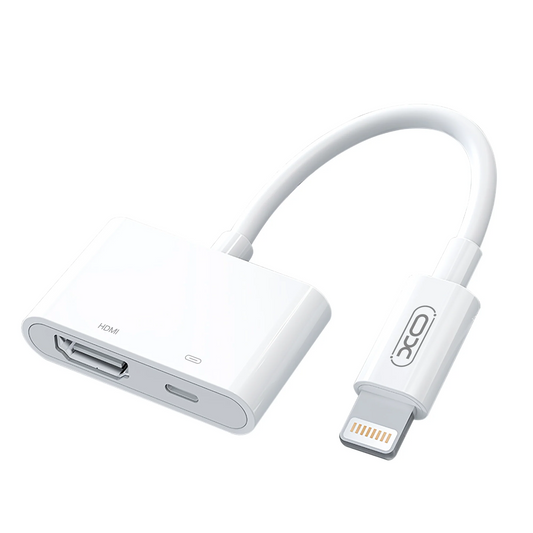 Lightning Audio and Video Adapter - HDMI / Lightning XO Design HUB005, White