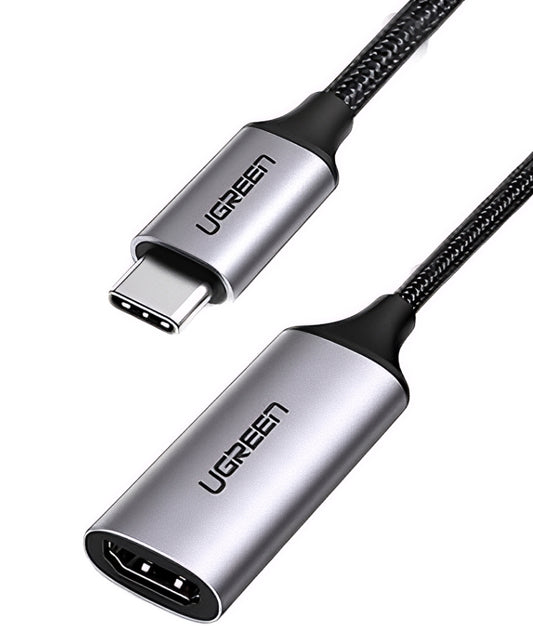 Audio- og videoadapter USB-C - HDMI UGREEN CM297, Grå