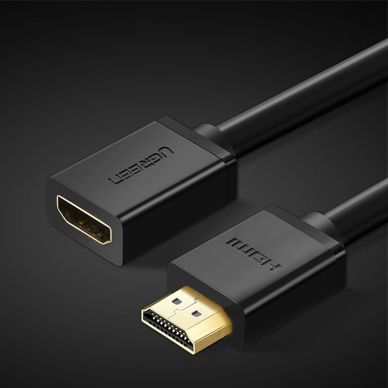 UGREEN HD107 forlænger videokabel, HDMI - HDMI, 4K, 2m, Sort