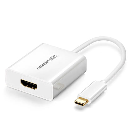 Audio- og videoadapter USB-C - HDMI UGREEN, Hvid