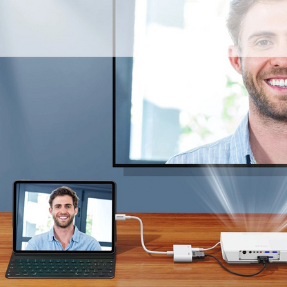 Audio- og videoadapter Lightning - HDMI / Lightning Joyroom S-H141, Hvid