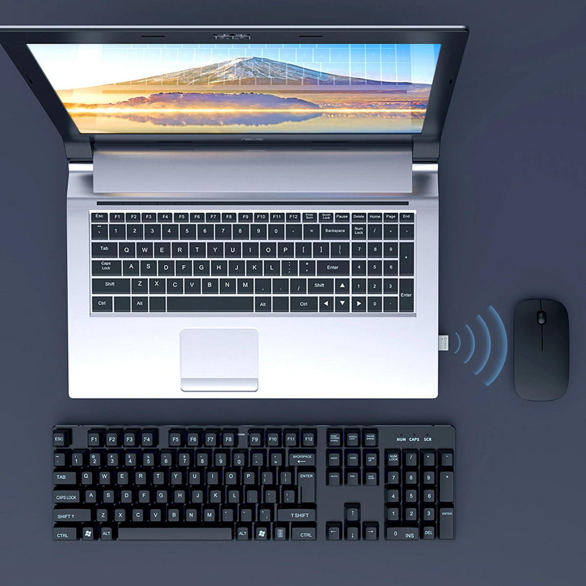 Orico BTA-53 USB Bluetooth-adapter, Sort