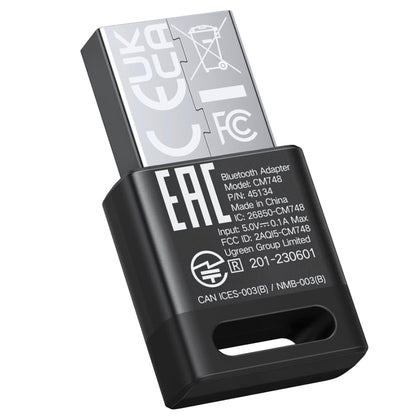 Bluetooth USB-adapter UGREEN CM748 (45134), Sort