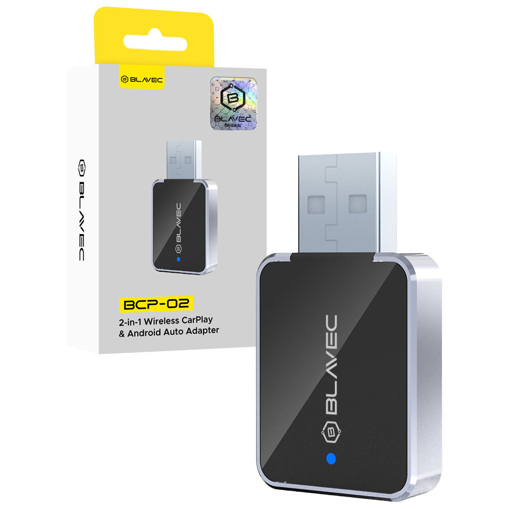 Wireless Carplay / Android Auto Adapter Blavec BCP-02 for Apple iPhone / Android Series