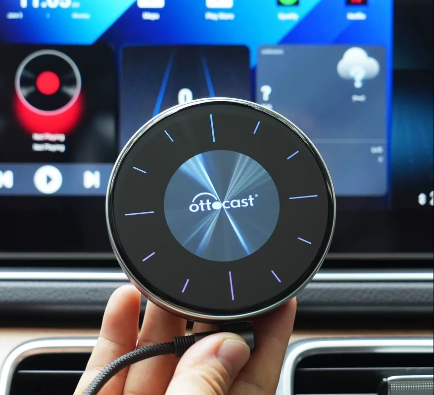 Trådløs Carplay / Android Auto-adapter Ottocast OttoAibox P3 til Apple iPhone / Android Series PCS46