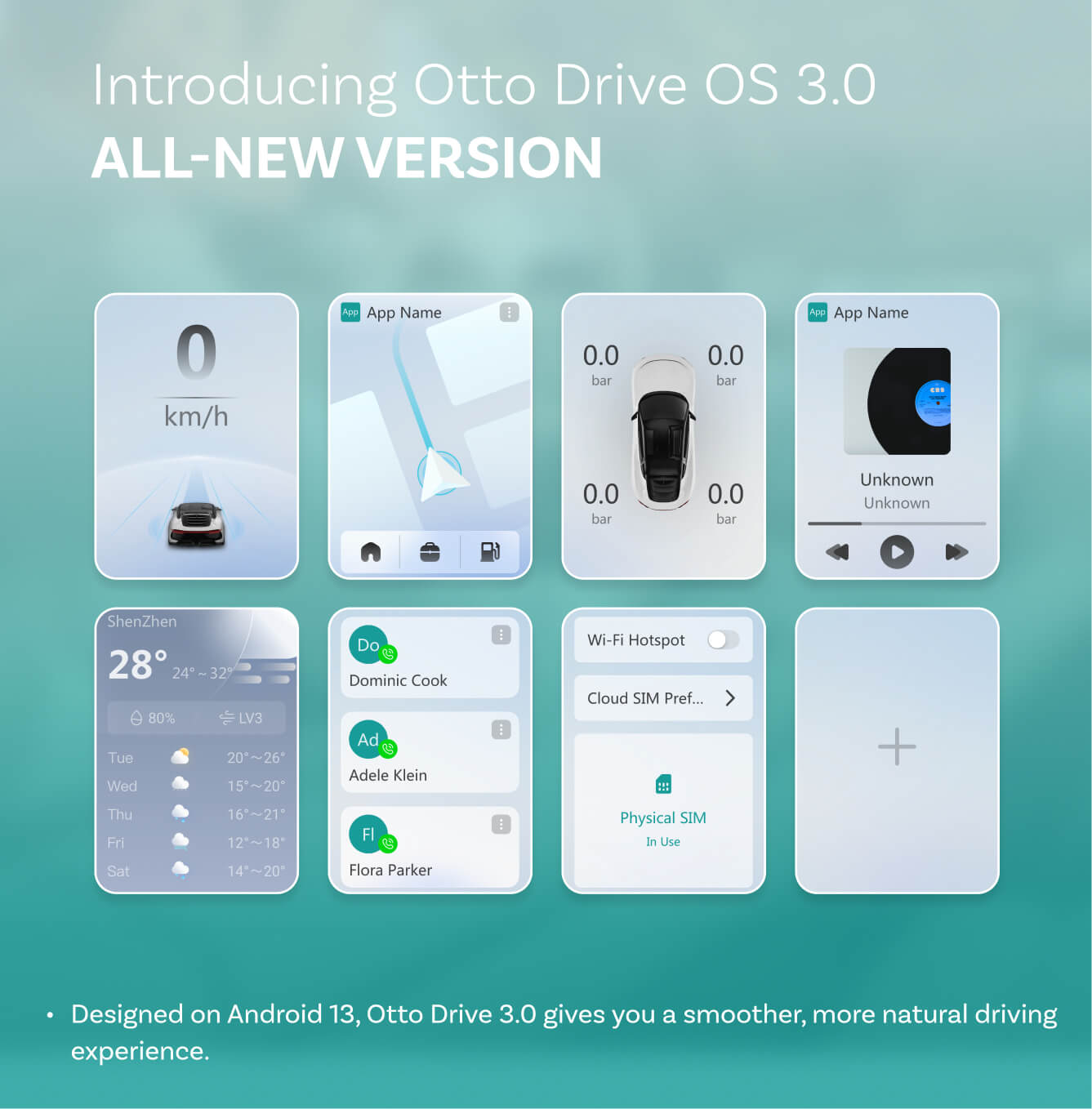Trådløs Carplay / Android Auto-adapter Ottocast OttoAibox P3 Pro til Apple iPhone / Android-serien PCS61-T