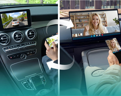 Trådløs Carplay / Android Auto-adapter Ottocast OttoAibox P3 Pro til Apple iPhone / Android-serien PCS61-T