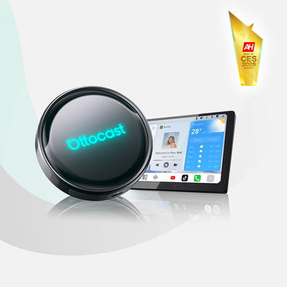 Carplay / Android Auto trådløs adapter Ottocast OttoAibox P3 Pro til Apple iPhone / Android-serien, genforseglet PCS61-T