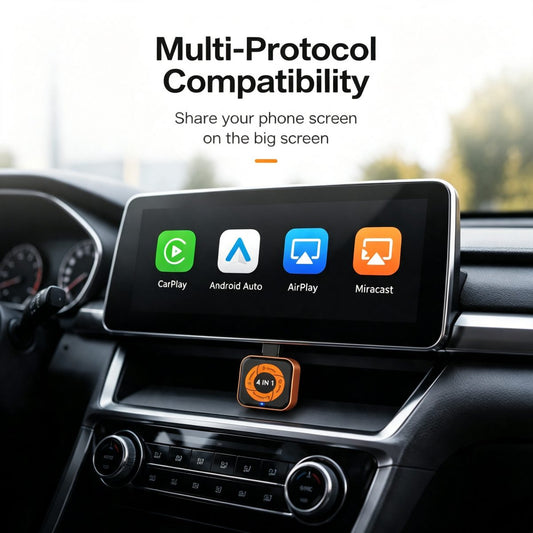 Carplay / Android Auto trådløs adapter Carlinkit Mini Ultra6 til Apple iPhone / Android-serien