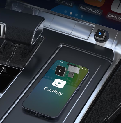 Carplay / Android Auto Wireless Adapter Ottocast Mini Cube Style B til Apple iPhone / Android Series CP88-T2