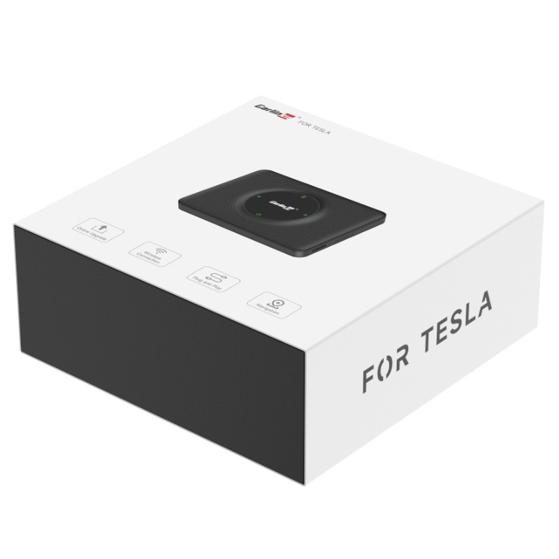 Carplay / Android Auto trådløs adapter Carlinkit kompatibel med Tesla Model 3 / X / Y / S til Apple iPhone / Android Series CPC200-T2C