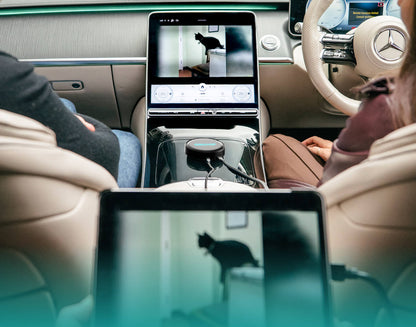 Carplay / Android Auto trådløs adapter Ottocast OttoAibox P3 Pro til Apple iPhone / Android-serien, genforseglet PCS61-T