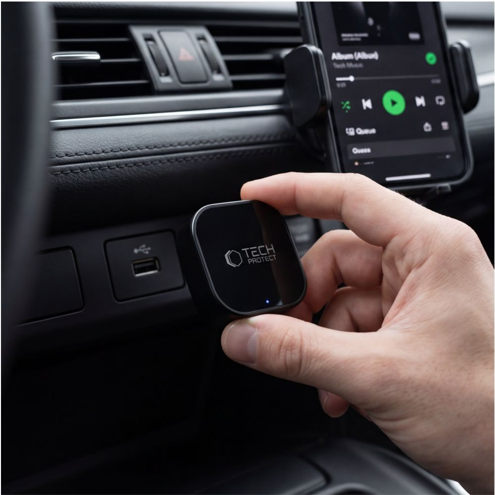 Trådløs Carplay / Android Auto-adapter Tech-Protect UltraBoost CA01 til Apple iPhone / Android-serien