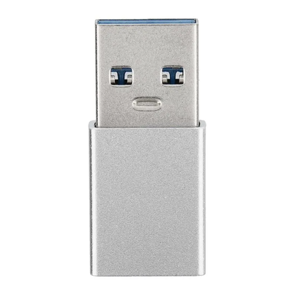 USB-C til USB-A Data- og Ladeadapter Blue Star, Hvid