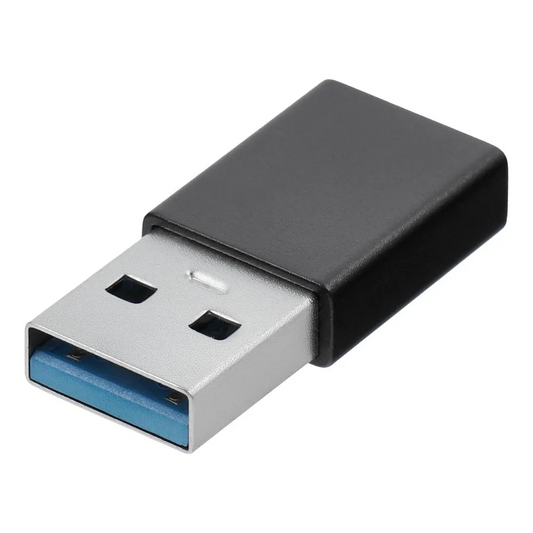 USB-C til USB-A Data- og Opladningsadapter Blue Star, Sort