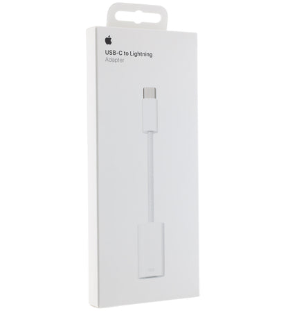 USB-C til Lightning data- og opladningsadapter Apple A2868, hvid MUQX3ZM/A