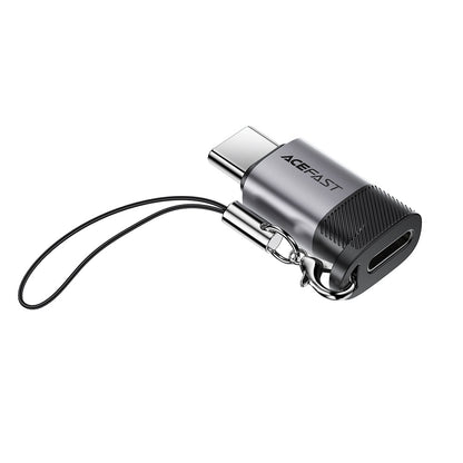 Data- og Opladningsadapter Lightning - USB-C Acefast J19, Grå