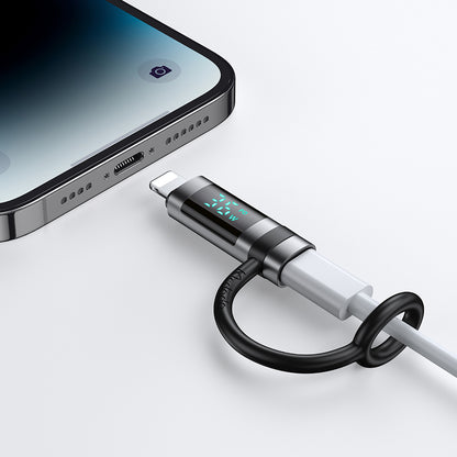 USB-C - Lightning McDodo OT-2610 Pigeon Display Adapter, Sort