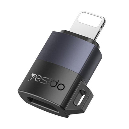 USB-C - Lightning Data og Opladningsadapter Yesido GS27, Grå