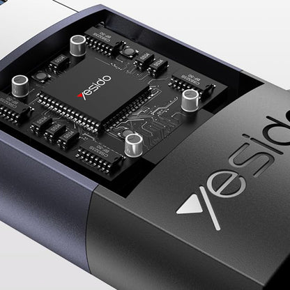 USB-C - USB-A Data- og Opladningsadapter Yesido GS34, Grå