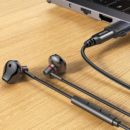 USB-C - USB-A Data- og Opladningsadapter Yesido GS34, Grå