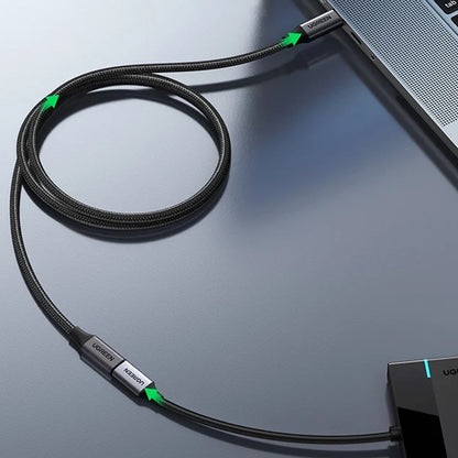 UGREEN US372 USB-C forlænger (45191), 1m, Sort