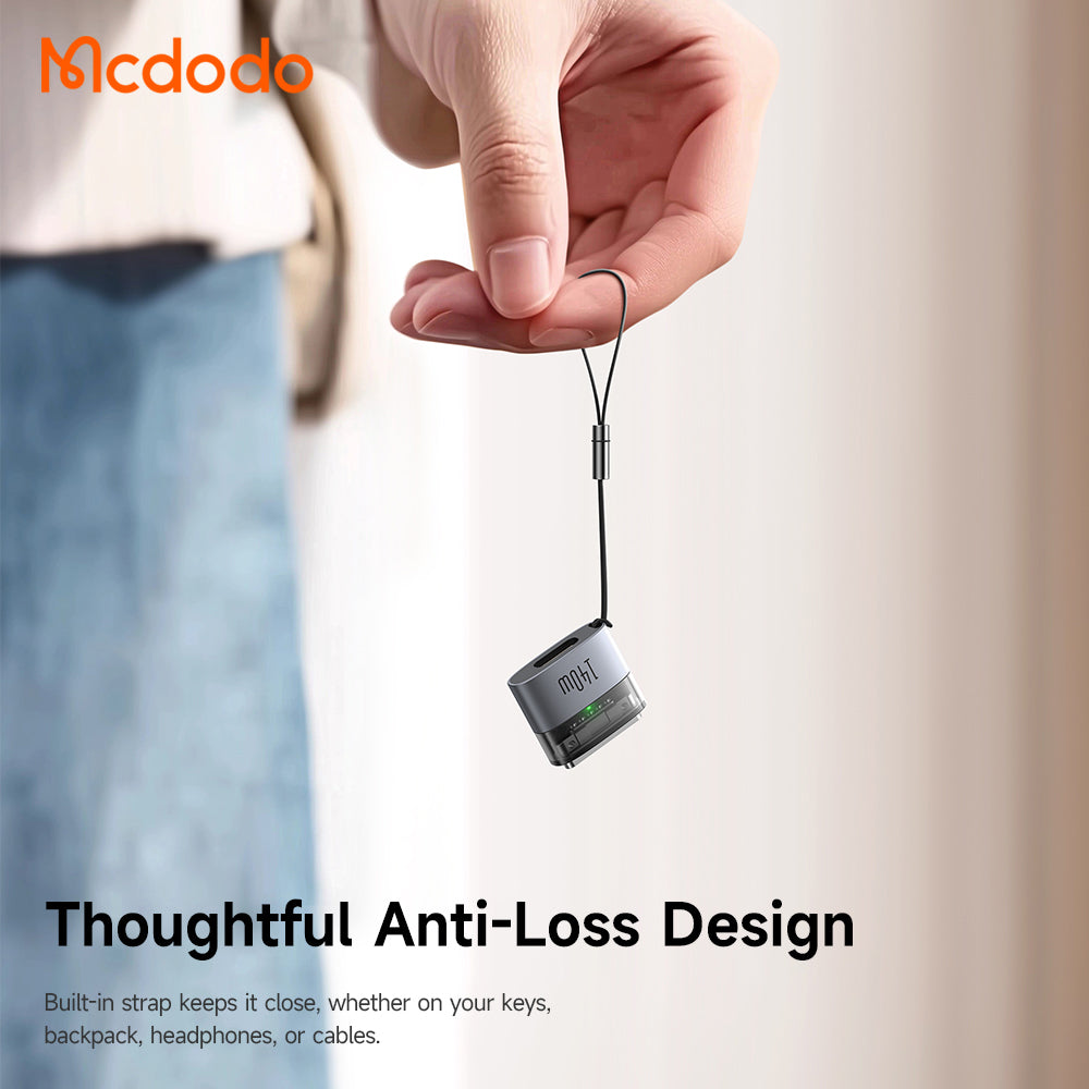 USB-C Opladeradapter - MagSafe 3 McDodo OT-8850, Sort