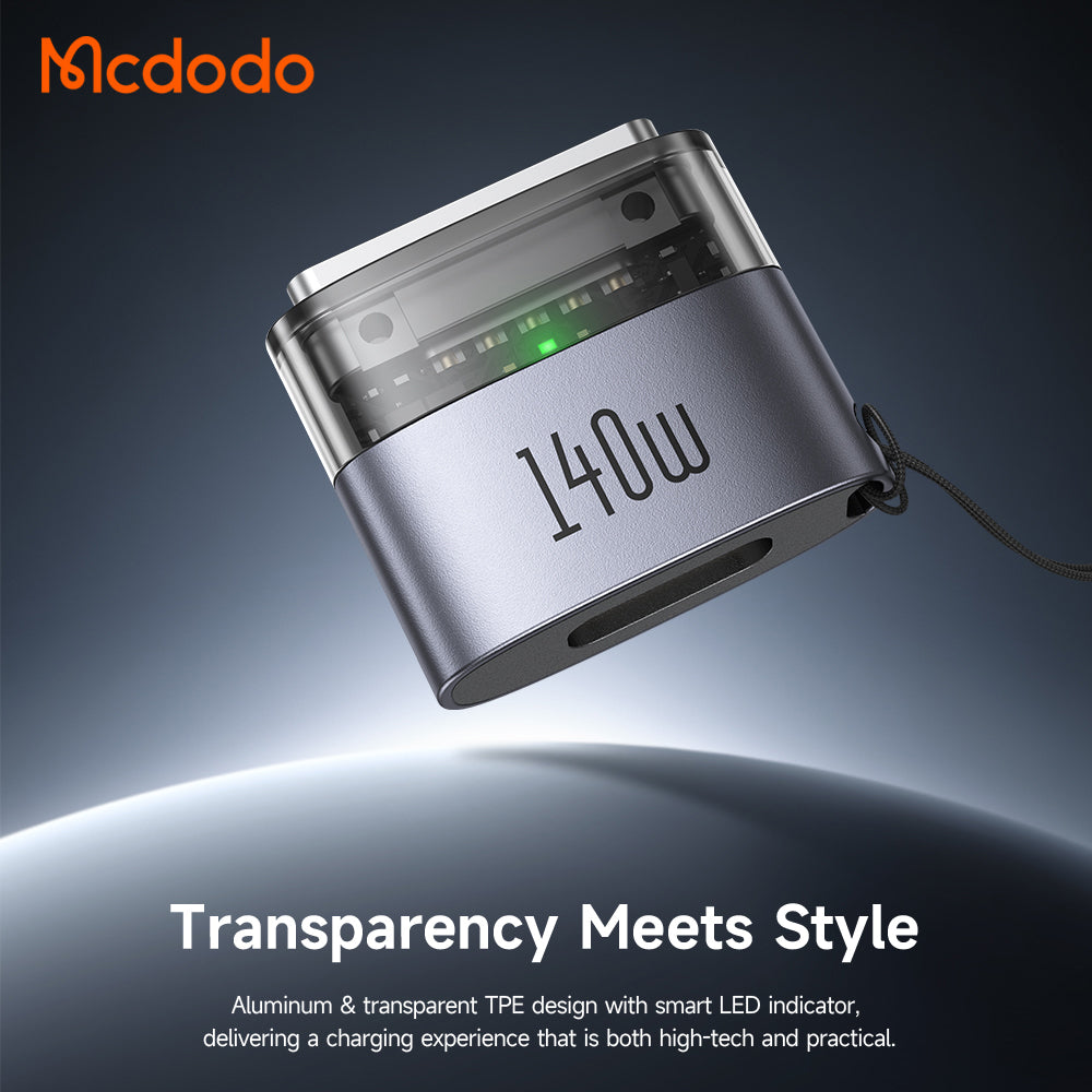 USB-C Opladeradapter - MagSafe 3 McDodo OT-8850, Sort