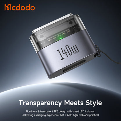USB-C Opladeradapter - MagSafe 3 McDodo OT-8850, Sort