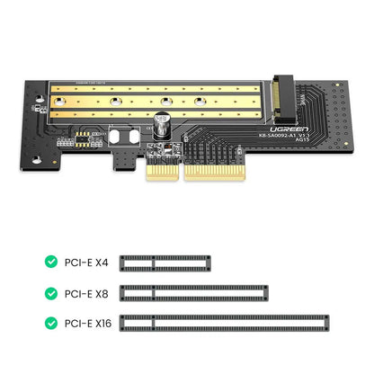 SSD Interface Adapter UGREEN CM302 (70503), NVMe M.2 - PCIe 3.0 X4