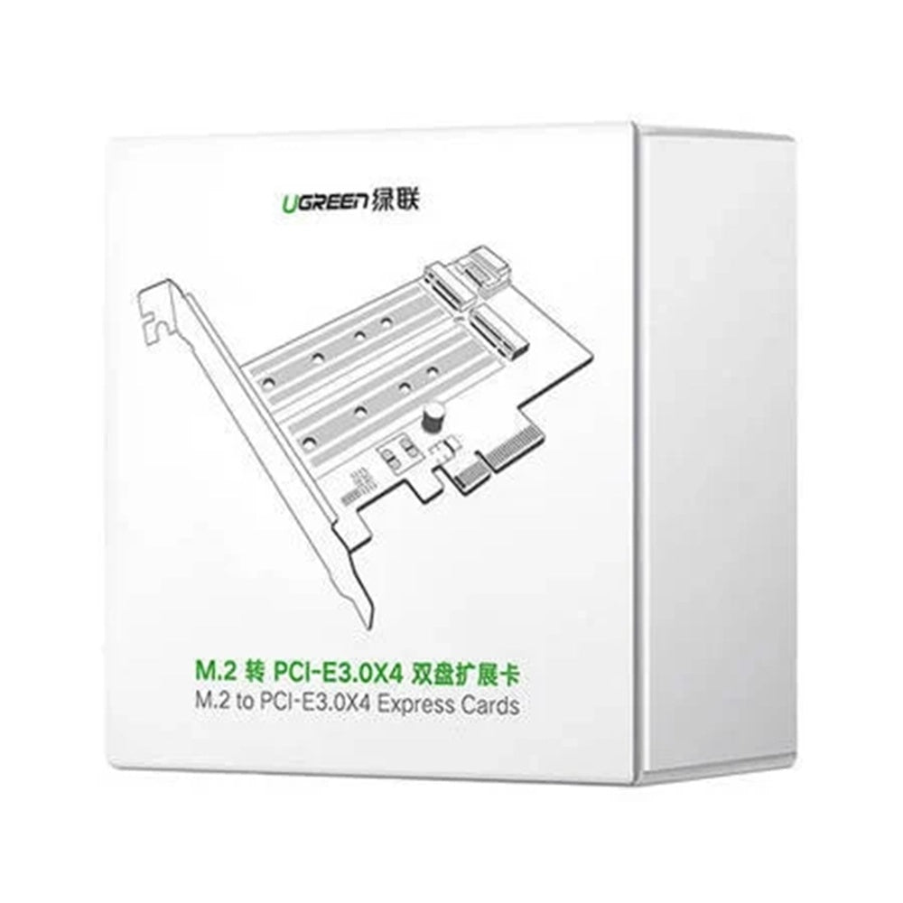 SSD Interface Adapter UGREEN CM302 (70504), NVMe M.2 / SATA - PCIe 3.0 X4
