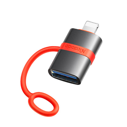 OTG Lightning - USB-A McDodo OT-2600 adapter, Grå